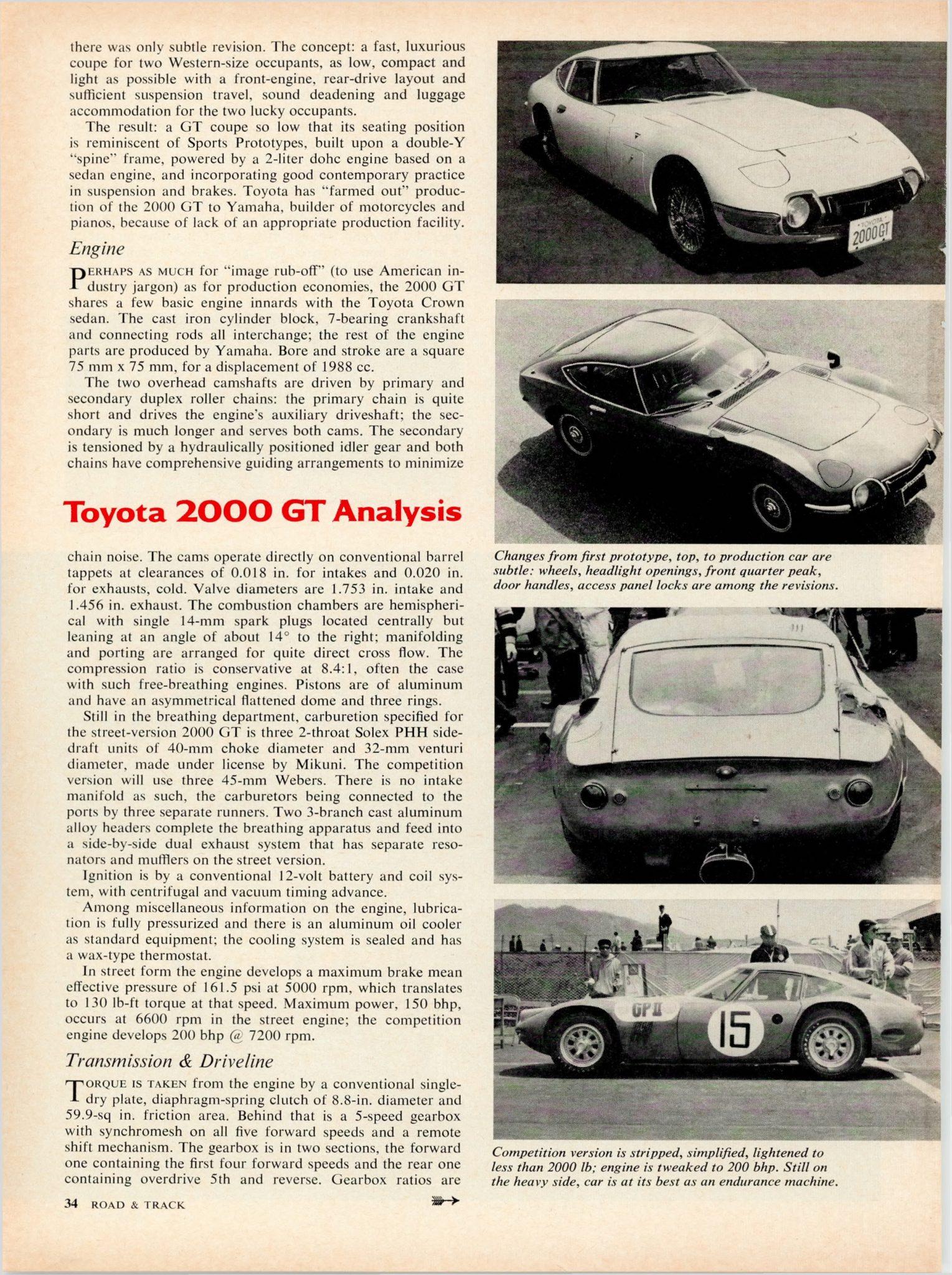 Toyota 2000 GT specs 0 60 quarter mile FastestLaps