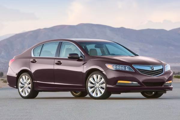 Acura RLX Sport Hybrid AWD) (Pre-Facelift specs, performance data ...