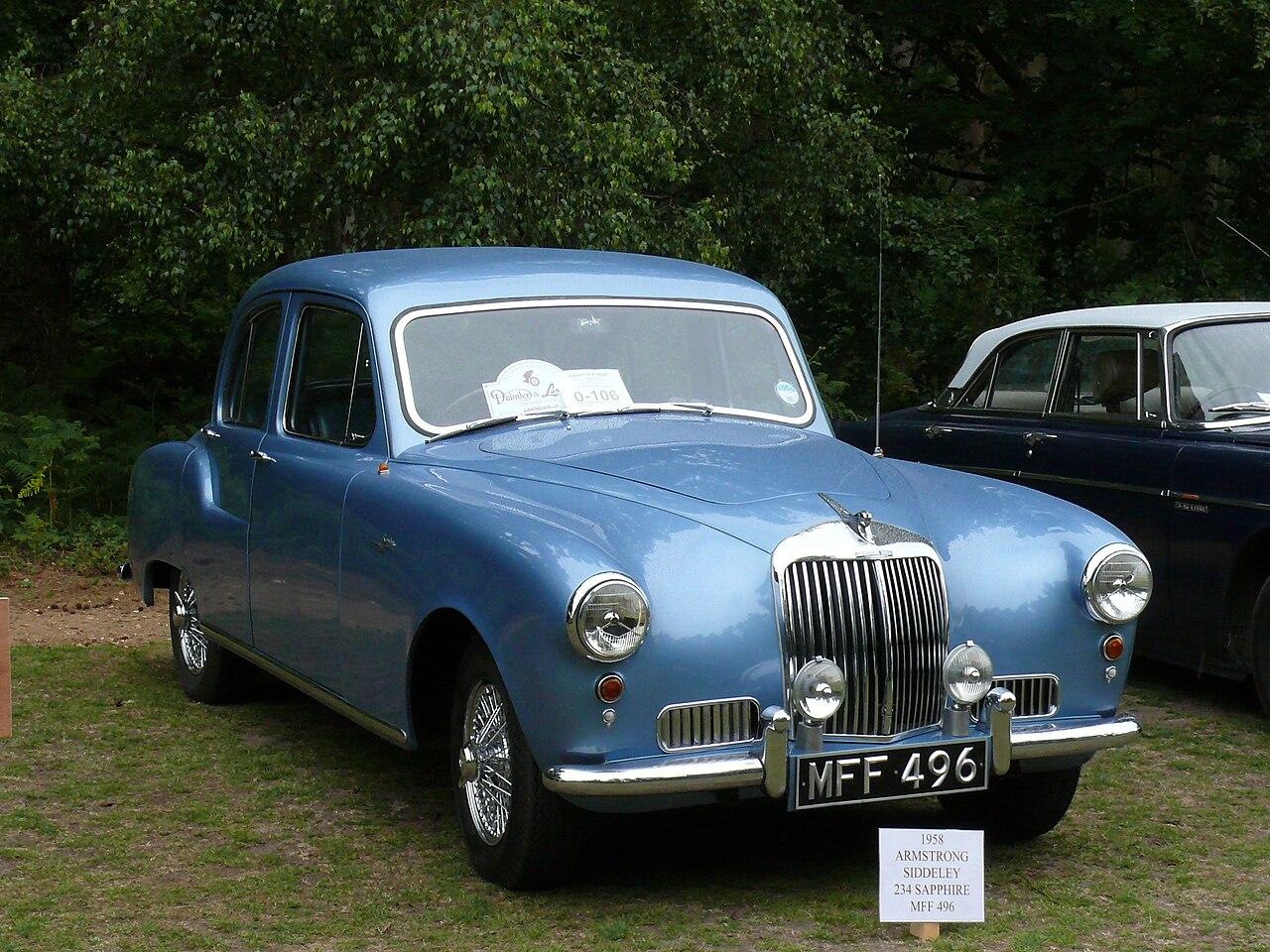 Armstrong Siddeley Sapphire 234 specs, performance data - FastestLaps.com