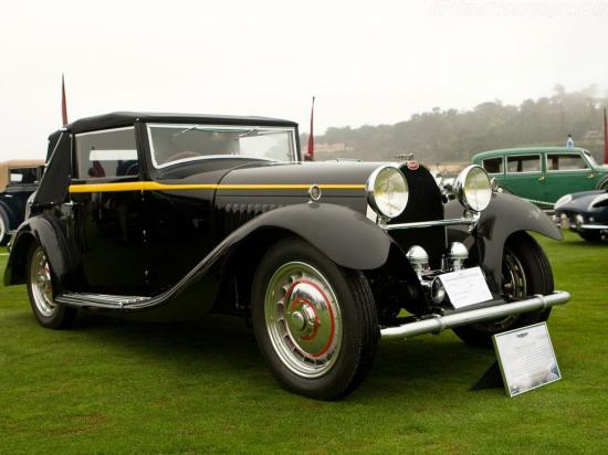 Image of Bugatti Type 50 Brainsby-Woollard Cabriolet