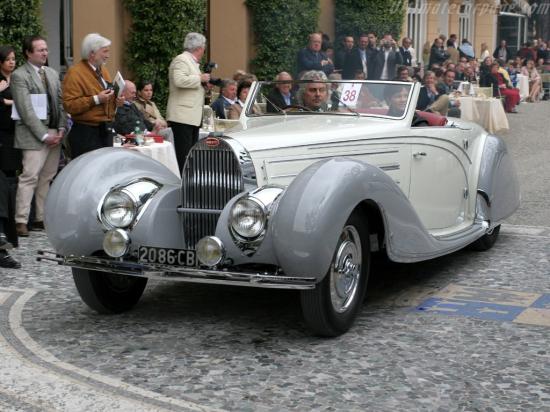 Image of Bugatti Type 57 C Gangloff Cabriolet