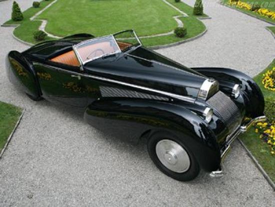 Image of Bugatti Type 57 C Voll & Ruhrbeck Cabriolet