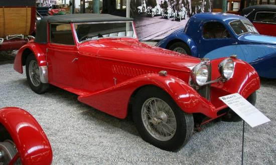 Image of Bugatti Type 57 S Vanden Plas Drophead Coupe