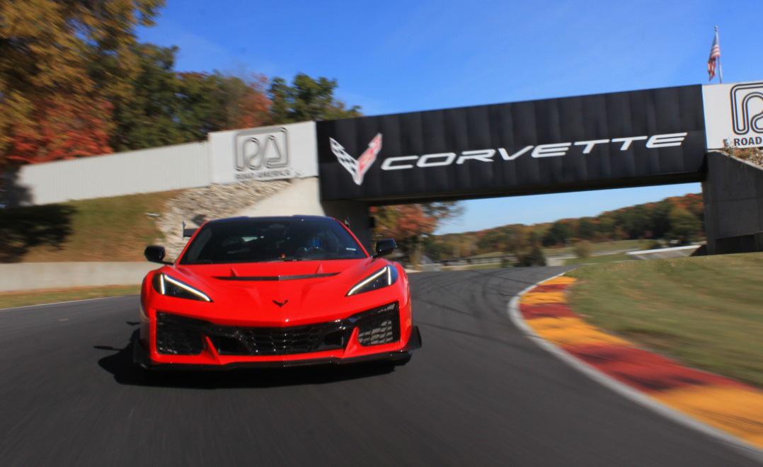 Cover for Chevrolet publish 5 lap records for the new Corvette ZR1