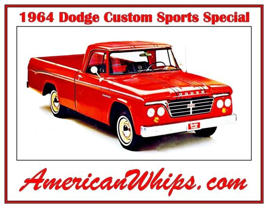 Image of Dodge Custom Sport Special