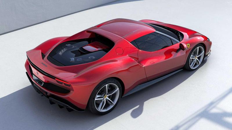 Cover for Ferrari reveals 296 GTB - 6 cylinder mid-engine coupe