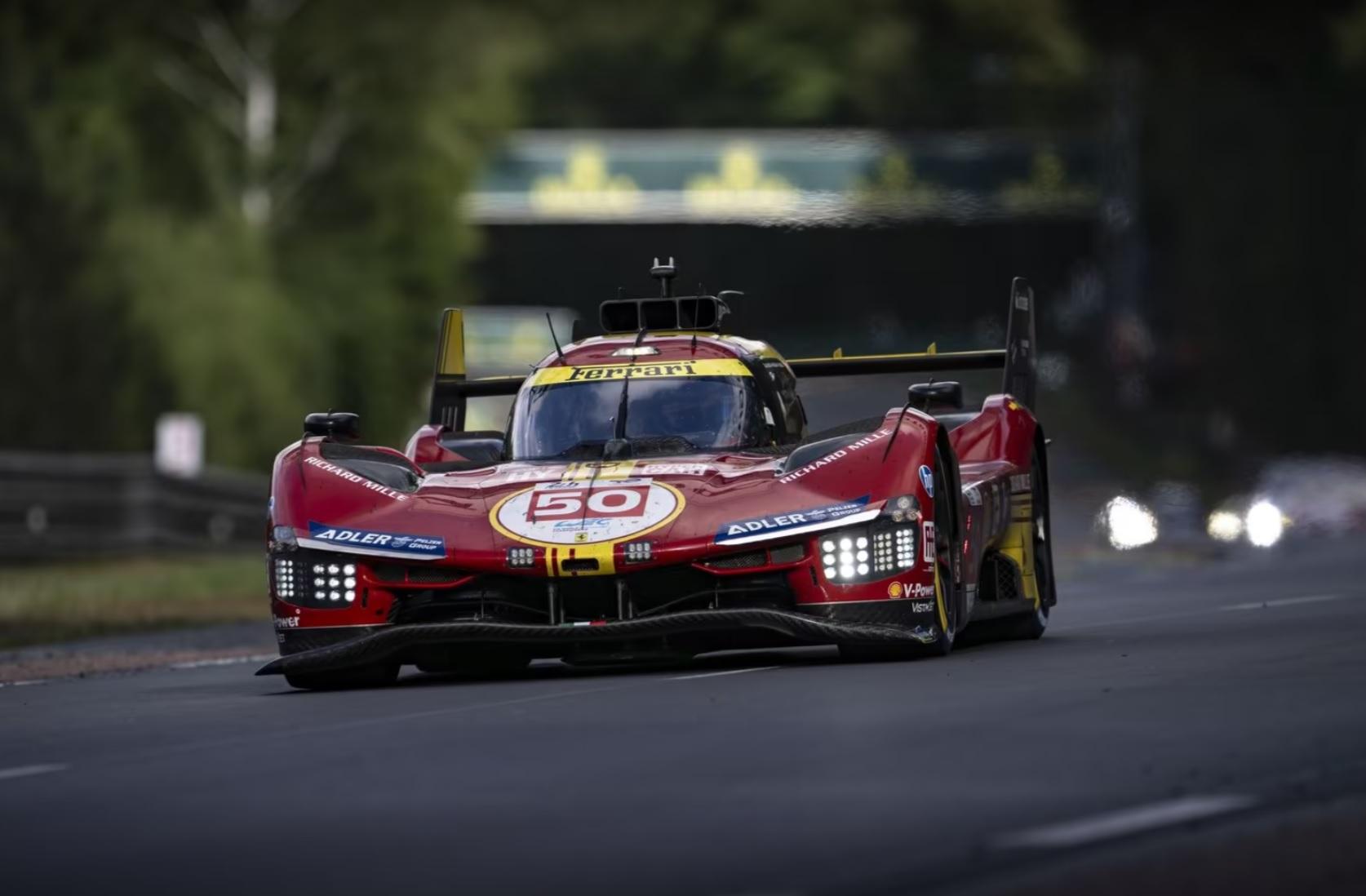 Cover for Ferrari win Le Mans for second year in a row