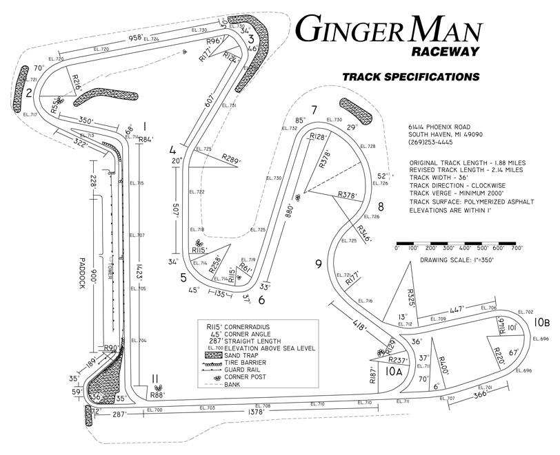 Image of GingerMan Raceway