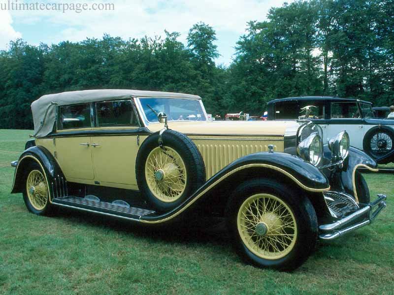 Image of Hispano Suiza H6B Erdmann & Rossi Cabriolet
