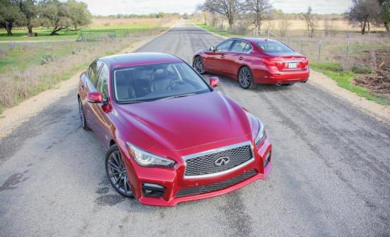 Image of Infiniti Q50 Red Sport 400