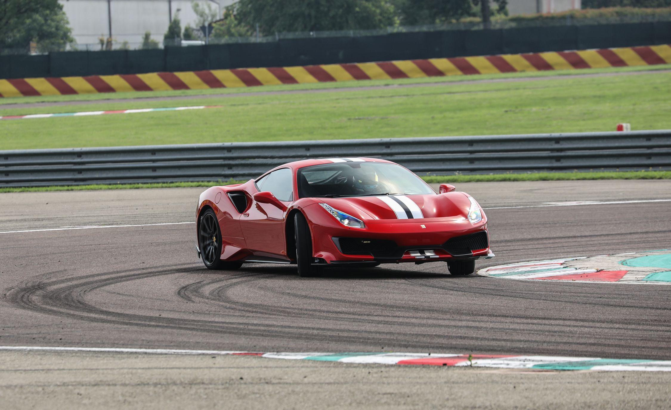 Ferrari 488 Pista Laptimes Specs Performance Data