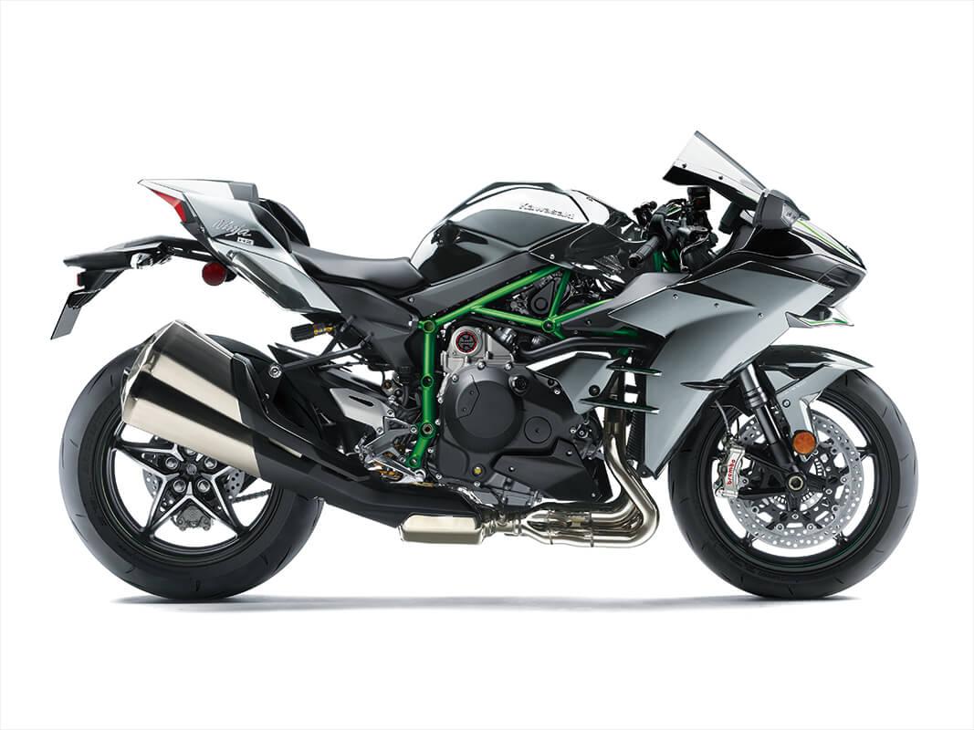 Kawasaki Ninja H2 0-60, quarter mile, acceleration -