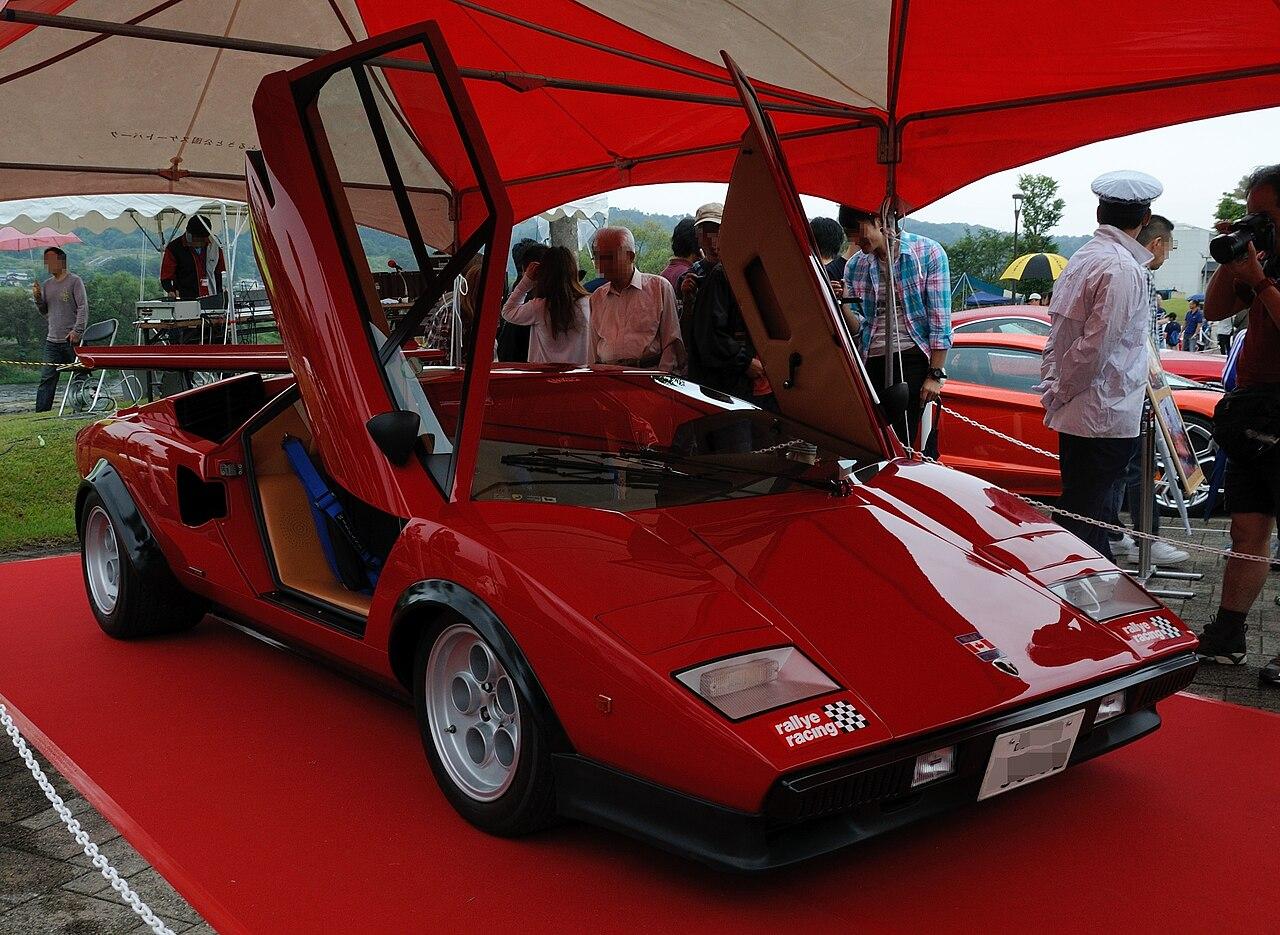 【レビューを書けば送料当店負担】 Lamborghini specs Special Wolf Walter LP400 Countach ミニカー