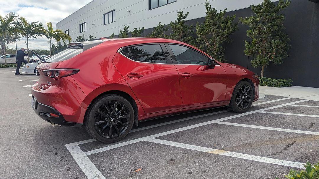 mazda 3 hatchback turbo range