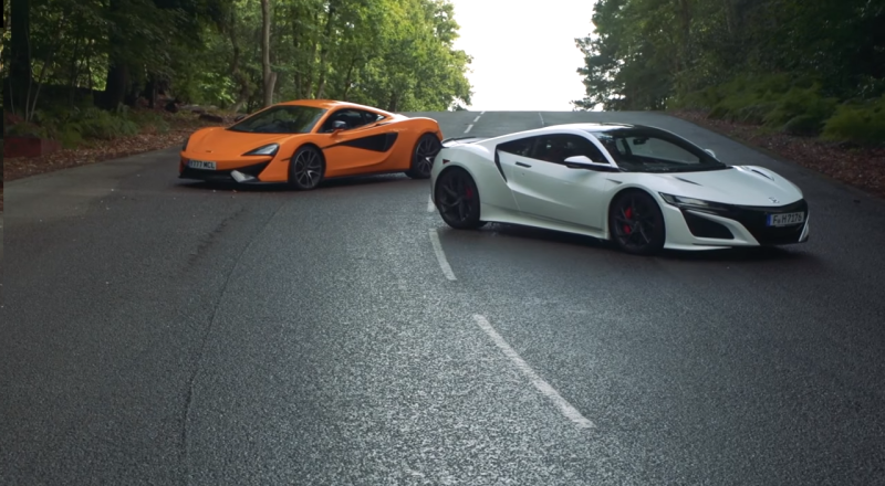 Cover for McLaren 570S beats Honda NSX in every measure