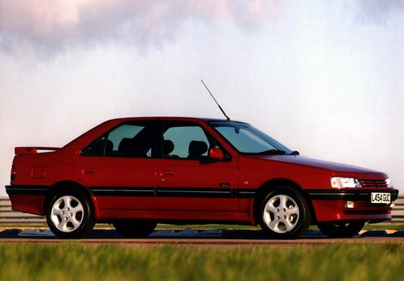 Peugeot 405 MI16 cat specs, performance data - FastestLaps.com