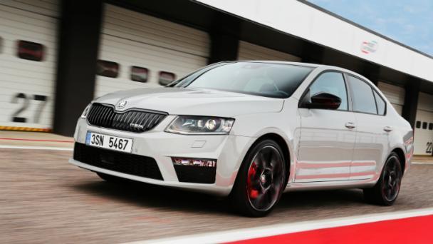 Picture Skoda Tuning Airplane 130 RS, Octavia 2 White auto