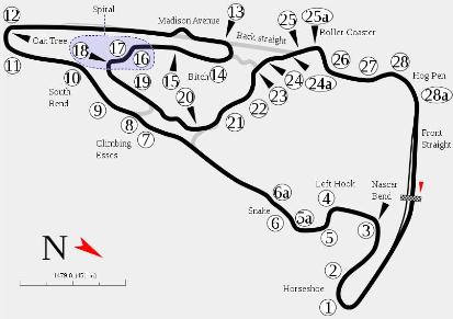 Picture of Virginia International Raceway Grand East Course (pre 01/2014)